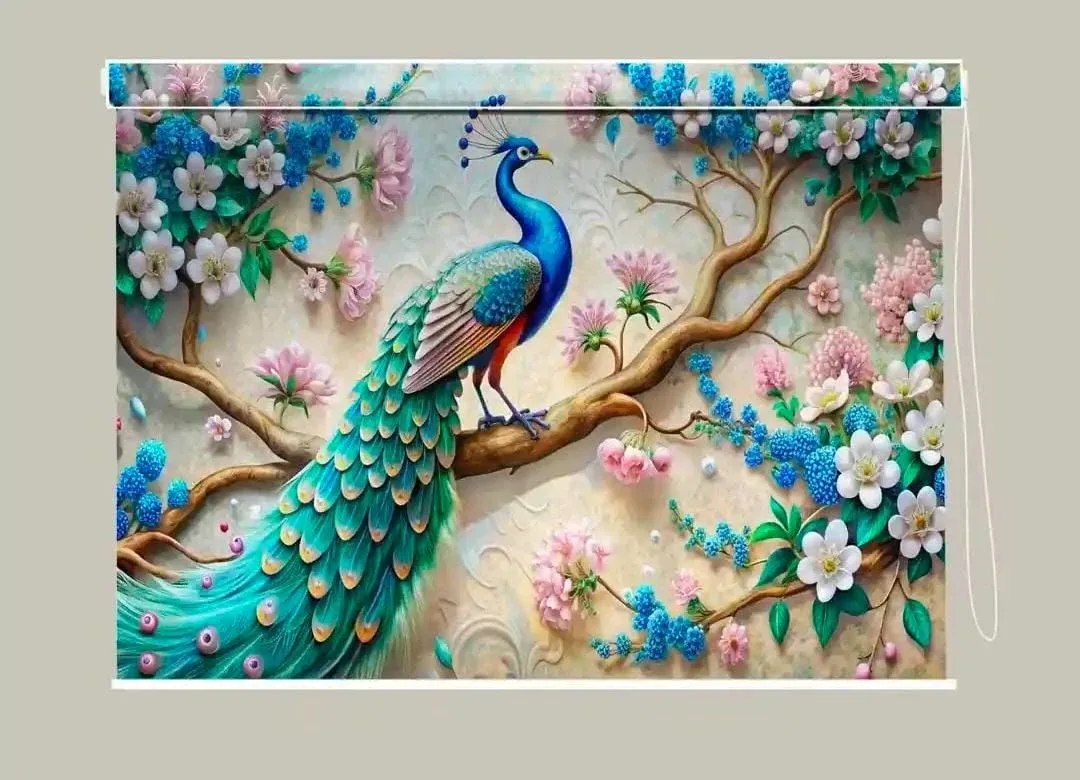 Roller blinds printing